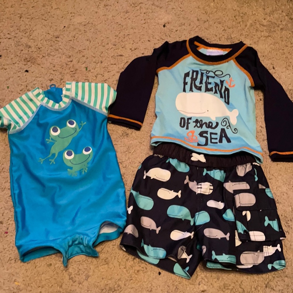 0-3 month swim suits